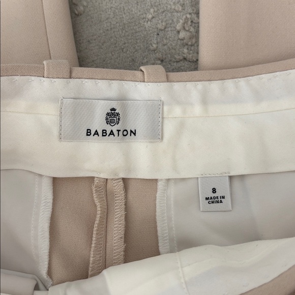 Babaton Pleated Matte Pearl Pants - Picture 2 of 3